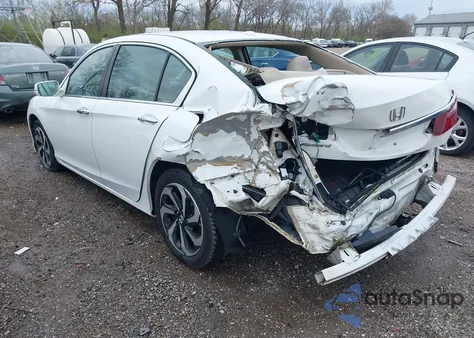 2016 Honda Accord Ex из США, поврежденный, VIN 1HGCR2F03GA011859